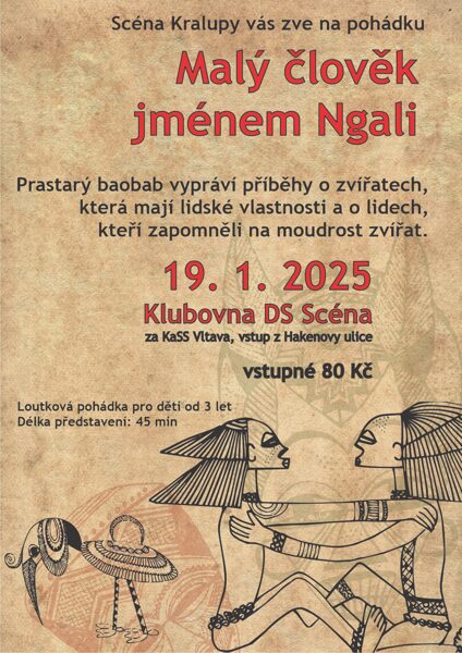 19.1.2025  Malý člověk jménem Ngali - od 16:00